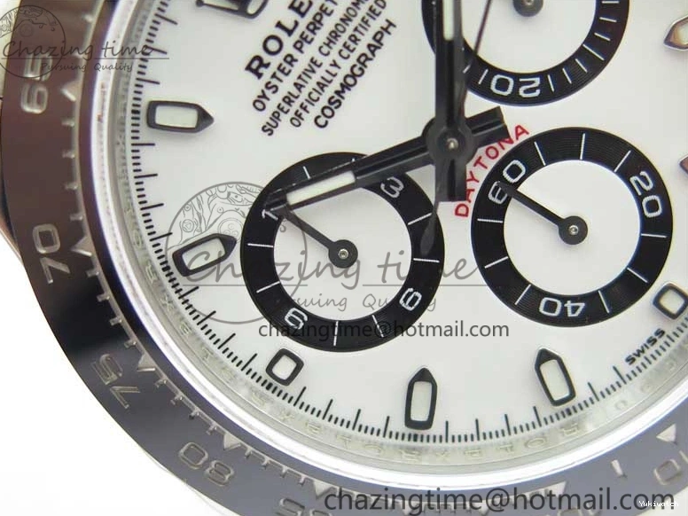 Daytona 1:1 Best and V4 SA4130 Case White 116500 Noob 904L Dial Bracelet Edition SS 0318